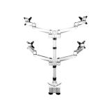 StarTech.com - Soporte de Montaje para Cuatro Monitores - con Movimiento Total - Premium