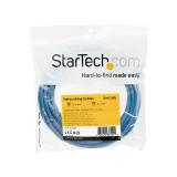 StarTech.com - Cable 5m Ethernet CAT6a - Cable de Red de 10 Gigabits Blindado Snagless RJ45 PoE de 100W - Latiguillo STP de 10Gb