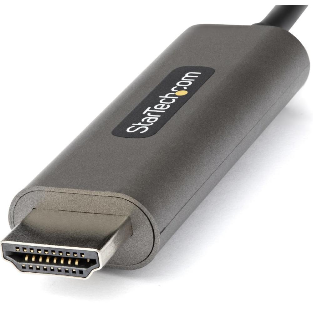 StarTech.com - Cable 4m USB C a HDMI 4K de 60Hz con HDR10 - Adaptador de Vídeo USB Tipo C a HDMI 2.0b Ultra HD 4K - Convertidor