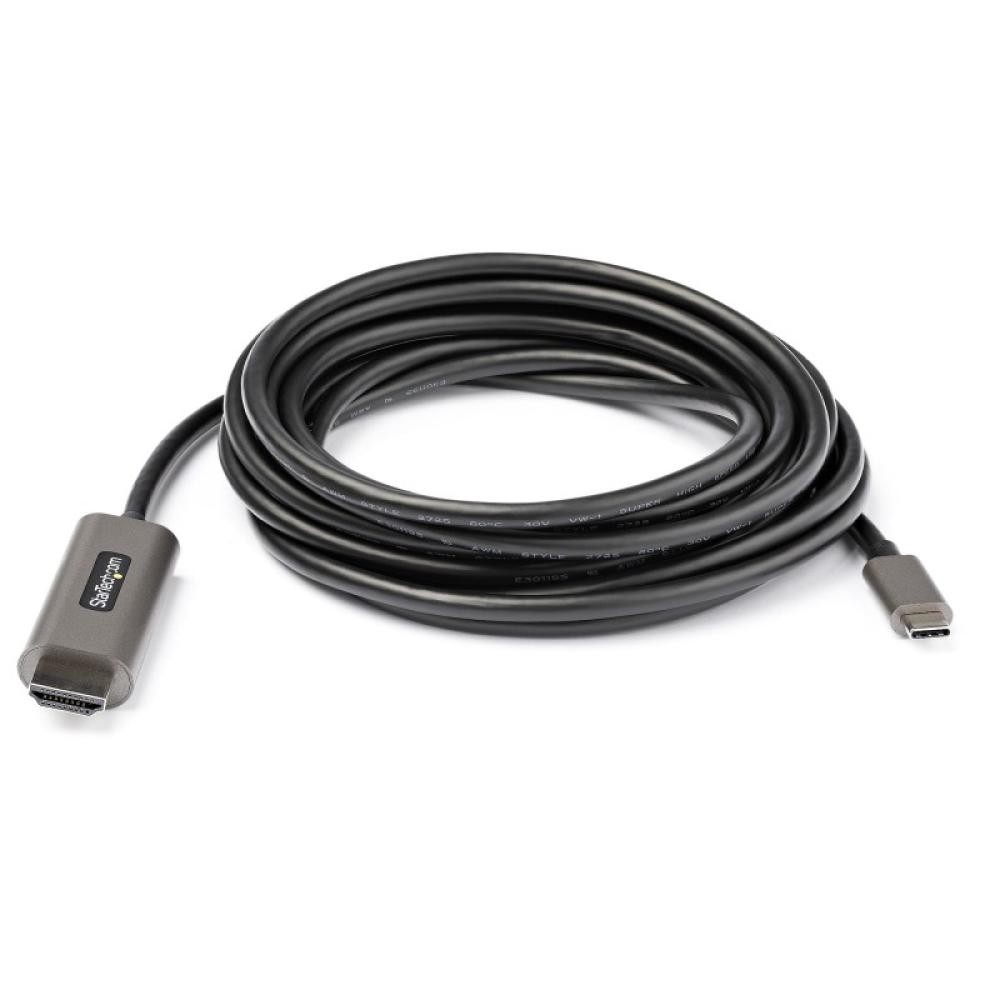 StarTech.com - Cable 4m USB C a HDMI 4K de 60Hz con HDR10 - Adaptador de Vídeo USB Tipo C a HDMI 2.0b Ultra HD 4K - Convertidor