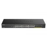 D-Link - DGS-1250-28X Gestionado L3 Gigabit Ethernet (10/100/1000) Negro