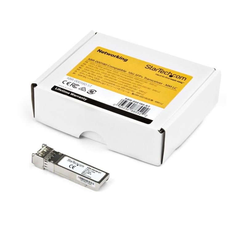 StarTech.com - Módulo Transceptor SFP+ Compatible con PLUS-LR de Palo Alto Networks - 10GBASE-LR - Fibra Monomodo (SMF) de 10GbE