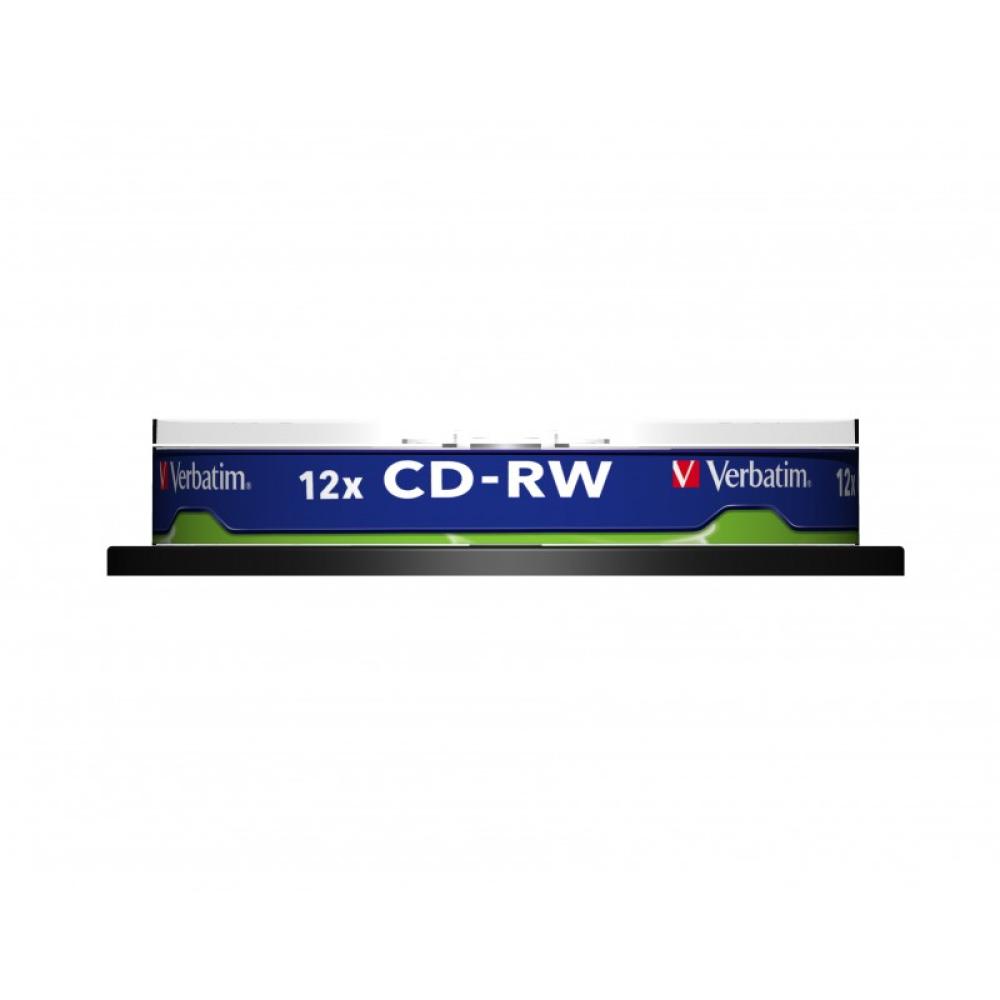 Verbatim - CD-RW 12x 700 MB 10 pieza(s)