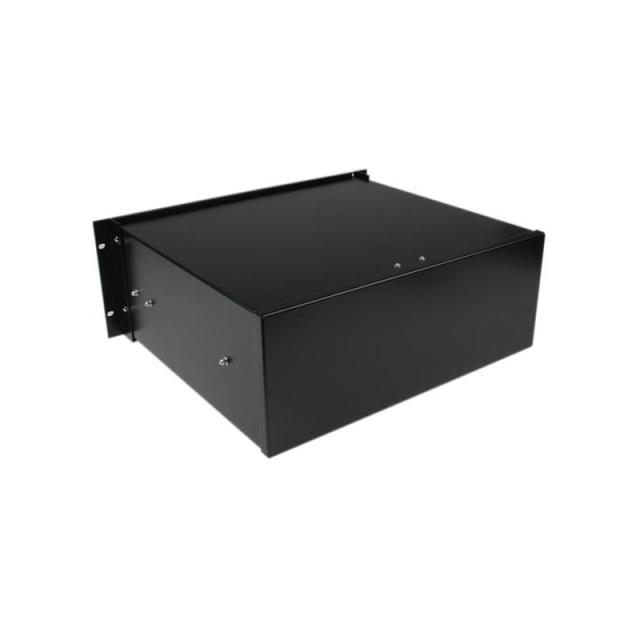 StarTech.com - Cajon Metálico Acero Negro 4U 19in Pulgadas para montar en Armario Rack Bastidor