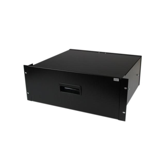 StarTech.com - Cajon Metálico Acero Negro 4U 19in Pulgadas para montar en Armario Rack Bastidor