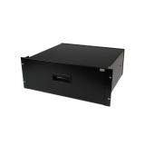 StarTech.com - Cajon Metálico Acero Negro 4U 19in Pulgadas para montar en Armario Rack Bastidor