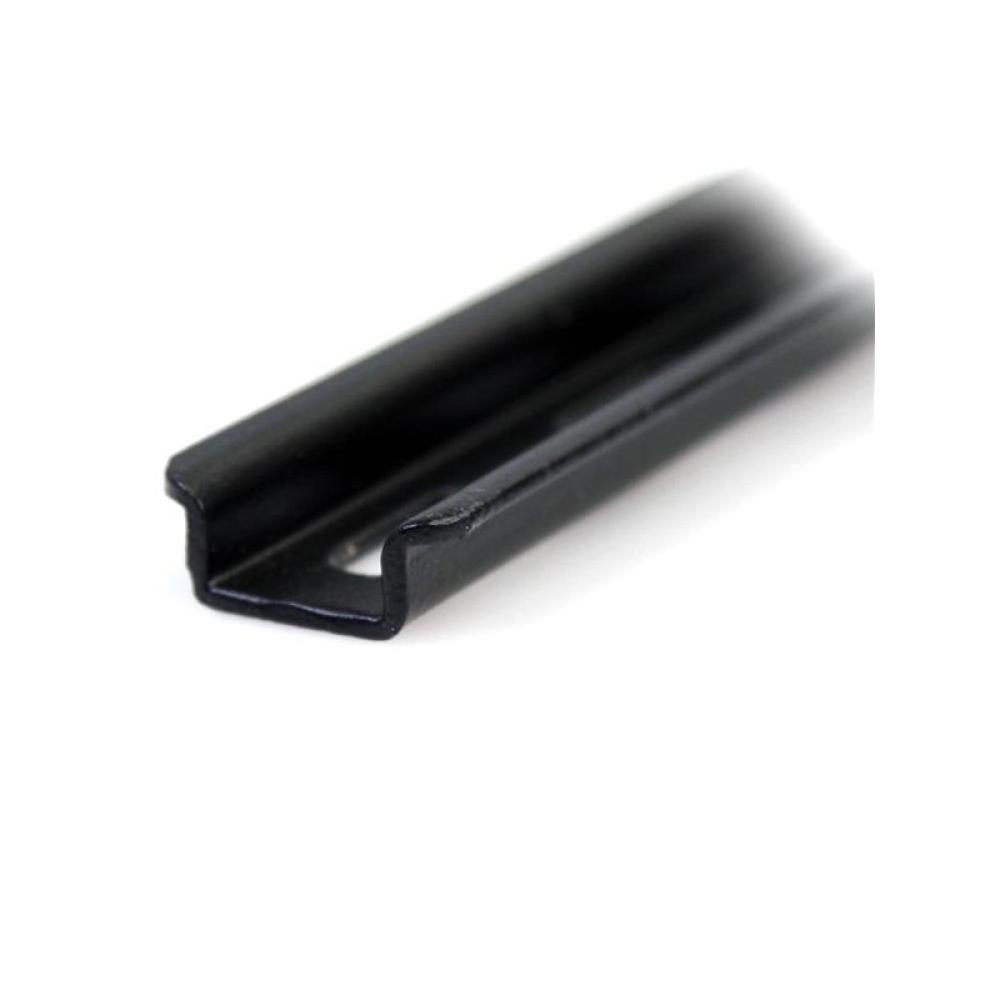 StarTech.com - Juego Kit de Riel DIN Ajustable Montable en Rack Armario con Rieles Top Hat Mini G Rails