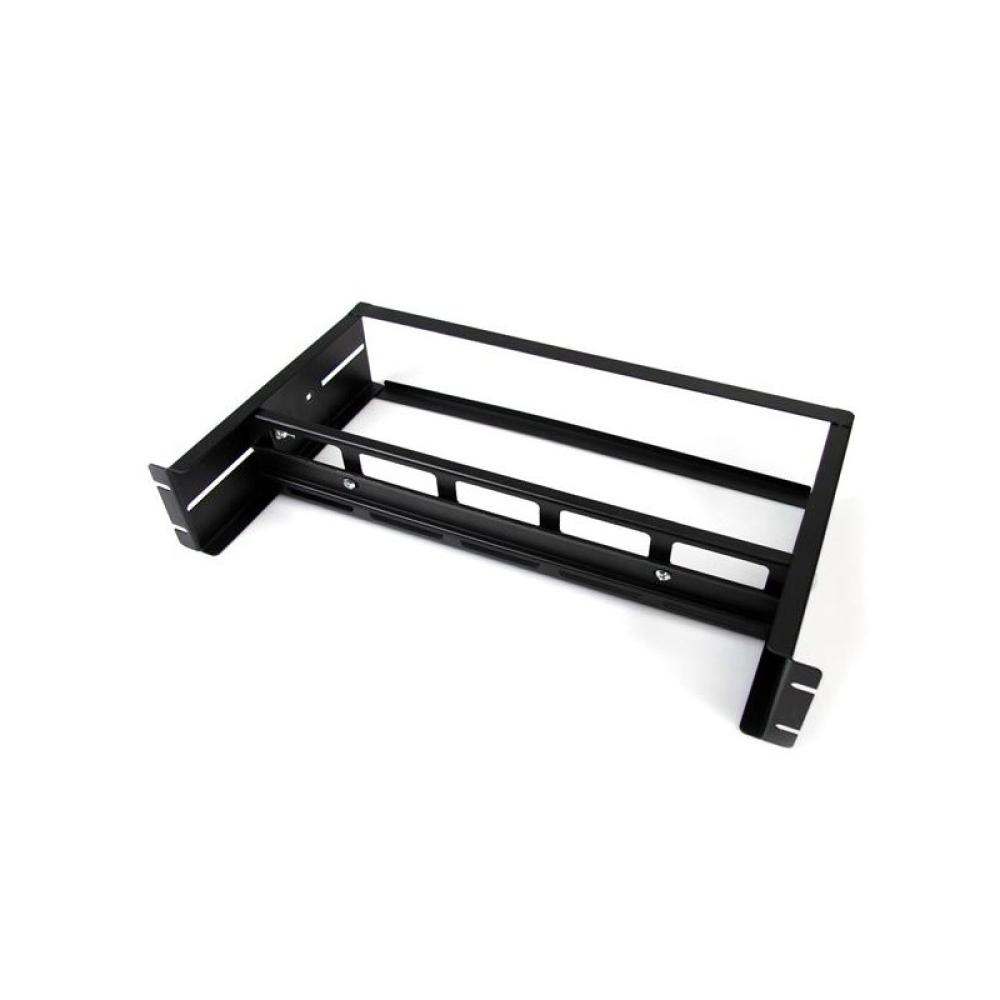 StarTech.com - Juego Kit de Riel DIN Ajustable Montable en Rack Armario con Rieles Top Hat Mini G Rails