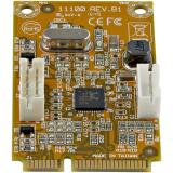 StarTech.com - Adaptador Tarjeta de Red NIC Mini PCI Express PCI-e PCIe 1 Puerto Gigabit Ethernet RJ45