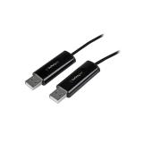 StarTech.com - Cable Switch Conmutador KM USB de 2 Puertos con Transferencia de Datos Archivos para Mac o PC