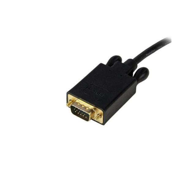 StarTech.com - Cable 3m de Vídeo Adaptador Conversor DisplayPort DP a VGA - Convertidor Activo - 1080p - Negro