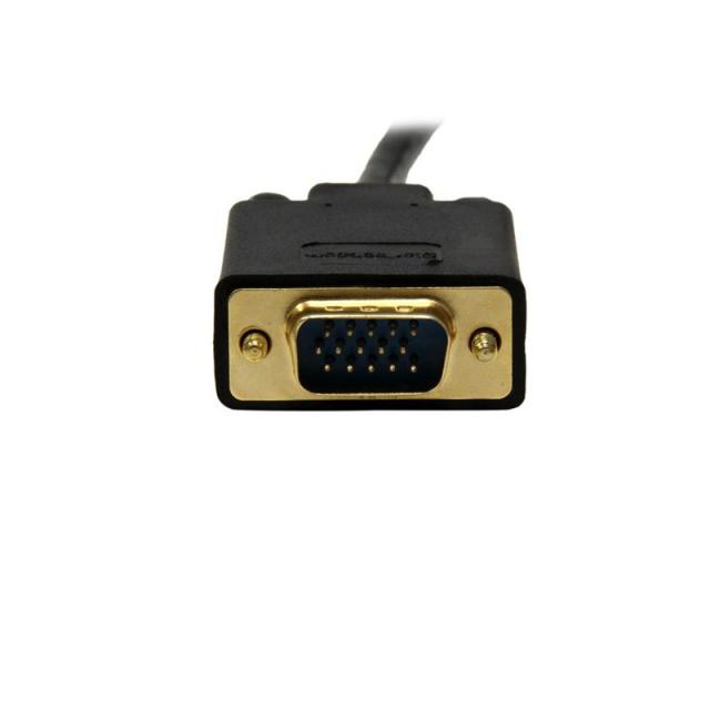 StarTech.com - Cable 3m de Vídeo Adaptador Conversor DisplayPort DP a VGA - Convertidor Activo - 1080p - Negro