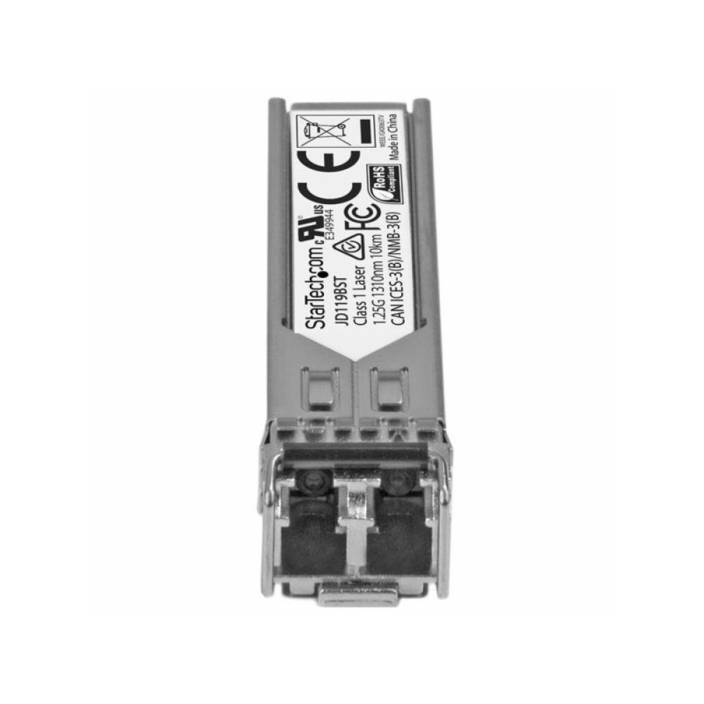 StarTech.com - Módulo Transceptor SFP Compatible con HPE JD119B - 1000BASE-LX - Fibra Monomodo de 1 GbE - SFP Ethernet Gigabit d