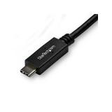 StarTech.com - Cable Adaptador de 3m USB-C a DVI 1920 x 1200 - Negro - Cable USB Tipo C a DVI - Cable Conversor de Vídeo USBC