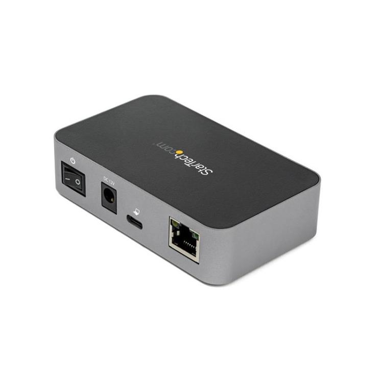 StarTech.com - Hub USB-C de 3 Puertos con Puerto de Red Ethernet - USB 3.2 Gen 2 (10Gbps) - Alimentado - 2xUSB-A 1xUSB-C
