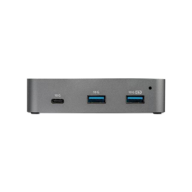 StarTech.com - Hub USB-C de 3 Puertos con Puerto de Red Ethernet - USB 3.2 Gen 2 (10Gbps) - Alimentado - 2xUSB-A 1xUSB-C