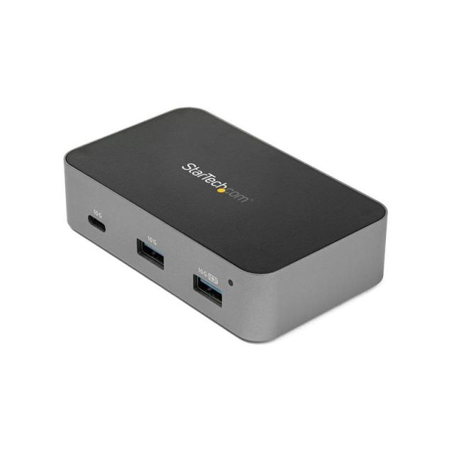 StarTech.com - Hub USB-C de 3 Puertos con Puerto de Red Ethernet - USB 3.2 Gen 2 (10Gbps) - Alimentado - 2xUSB-A 1xUSB-C
