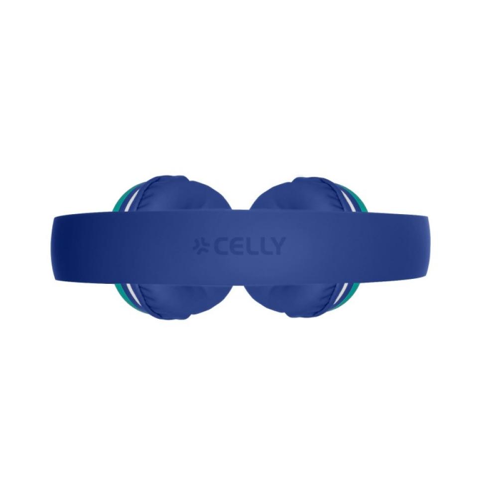 Celly - KIDSBEAT2 Auriculares Alámbrico Diadema Llamadas/Música Azul