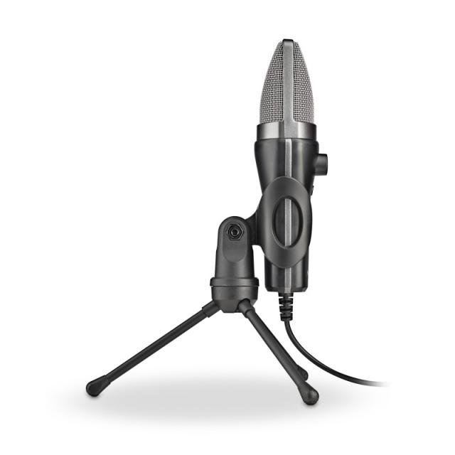 NGS - MS120 USB Negro Micrófono para crear podcasts