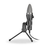 NGS - MS120 USB Negro Micrófono para crear podcasts