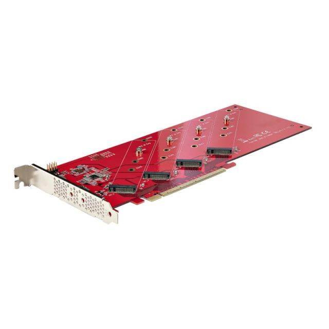 StarTech.com - QUAD-M2-PCIE-CARD-B tarjeta y adaptador de interfaz Interno M.2