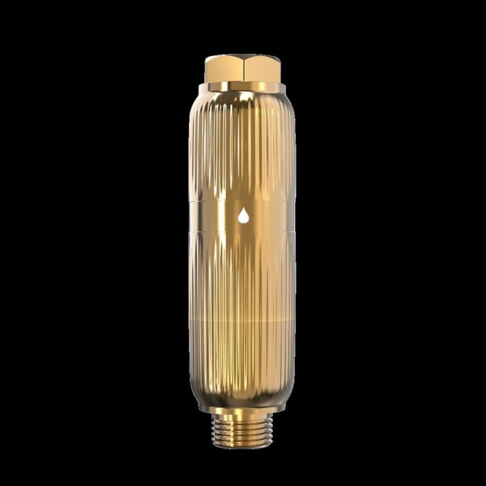 Aquabeba - AQUAFILTER Filtro de ducha Dorado