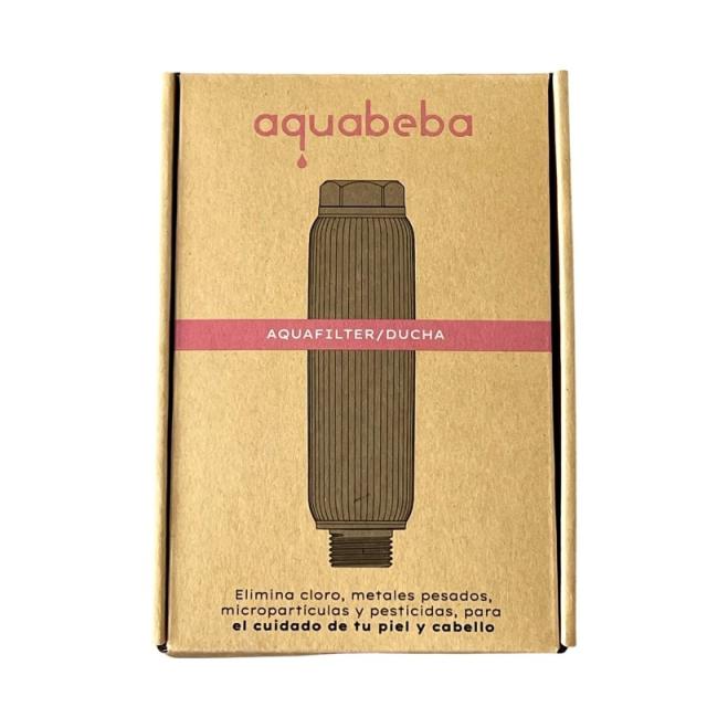Aquabeba - AQUAFILTER Filtro de agua plateado