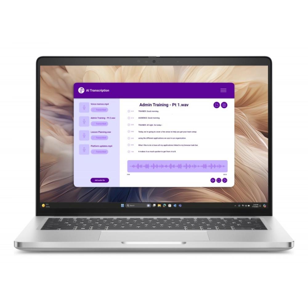 DELL - Pro 14 Plus PB14250 Intel Core Ultra 7 255U Portátil 35,6 cm (14") Full HD+ 16 GB DDR5-SDRAM 512 GB SSD Wi-Fi 6E (802.11a