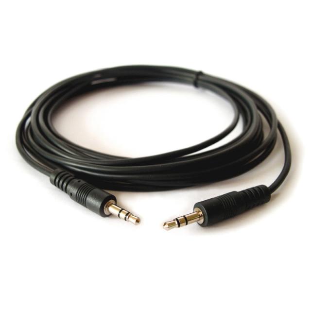 Kramer Electronics - C-A35M/A35M-100 cable de audio 30,5 m 3,5mm Negro