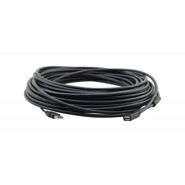 Kramer Electronics - CA-UAM/UAF-65 cable USB USB 2.0 19,5 m USB A Negro
