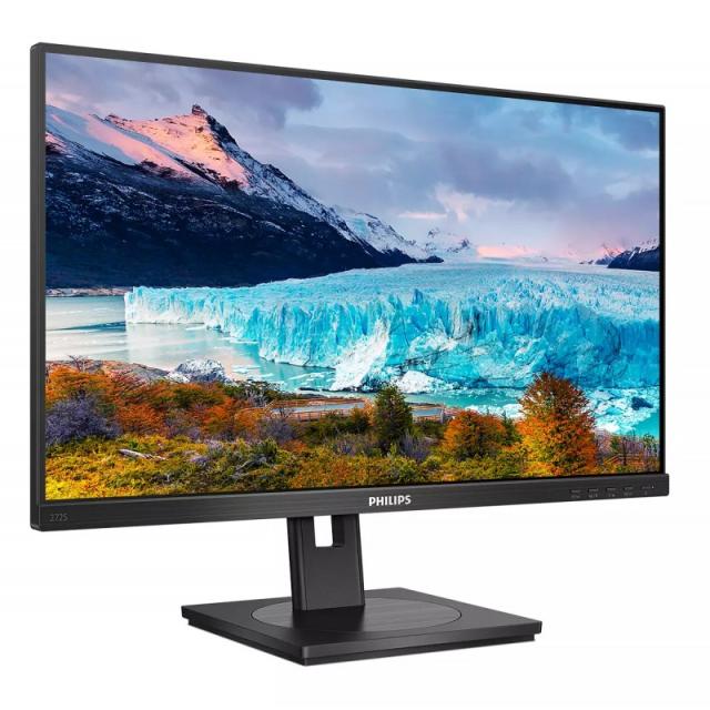 Philips - 272S1M/00 pantalla para PC 68,6 cm (27") 1920 x 1080 Pixeles Full HD LCD Negro
