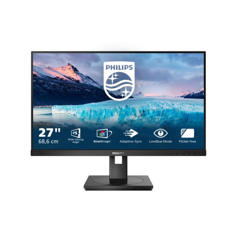 Philips - 272S1M/00 pantalla para PC 68,6 cm (27") 1920 x 1080 Pixeles Full HD LCD Negro