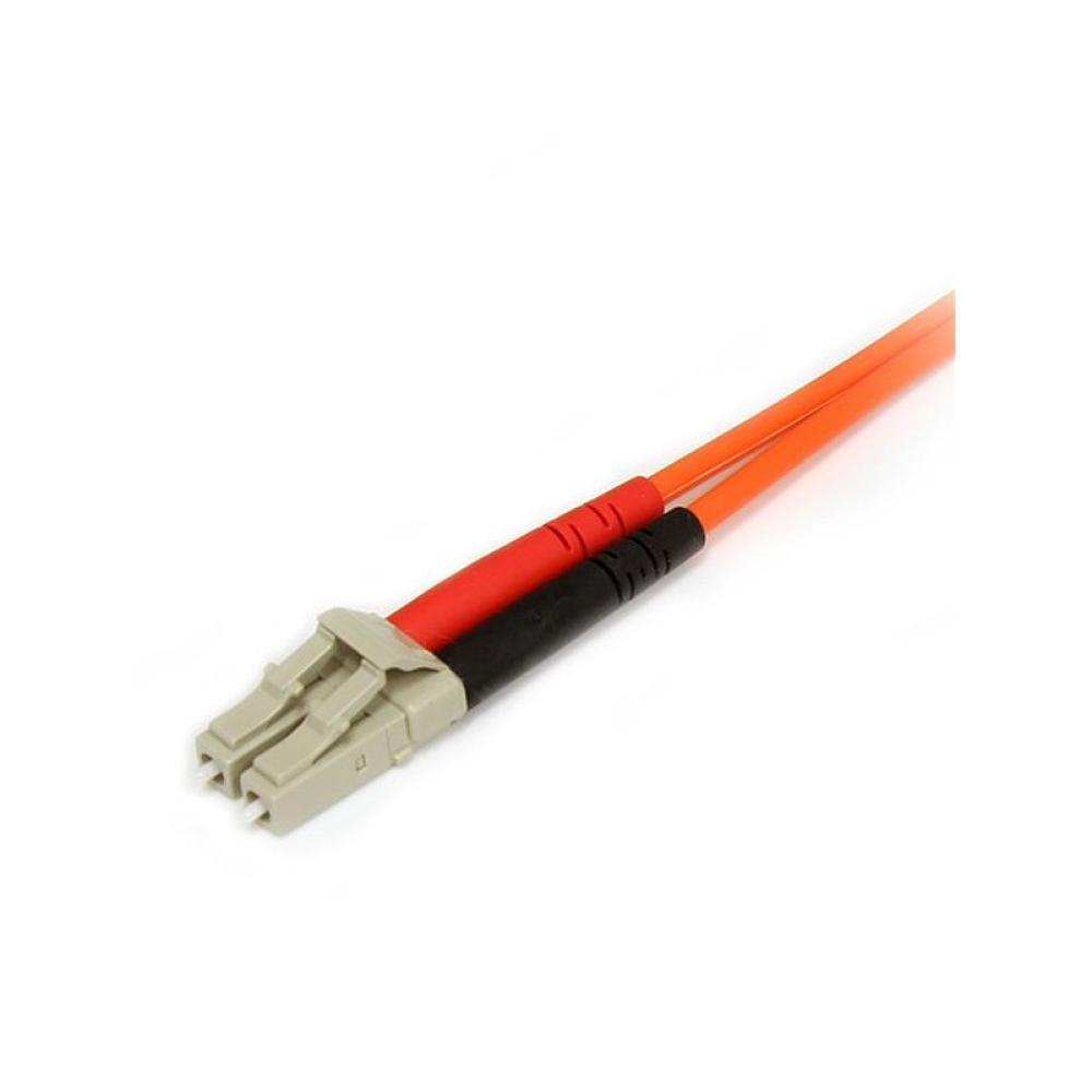 StarTech.com - Cable Patch de Fibra Duplex Multimodo 62,5/125 2m LC - SC