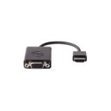 DELL - 492-11682 adaptador de cable de vídeo VGA (D-Sub) HDMI tipo A (Estándar) Negro