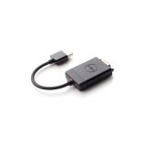 DELL - 492-11682 adaptador de cable de vídeo VGA (D-Sub) HDMI tipo A (Estándar) Negro