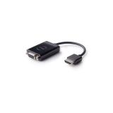 DELL - 492-11682 adaptador de cable de vídeo VGA (D-Sub) HDMI tipo A (Estándar) Negro