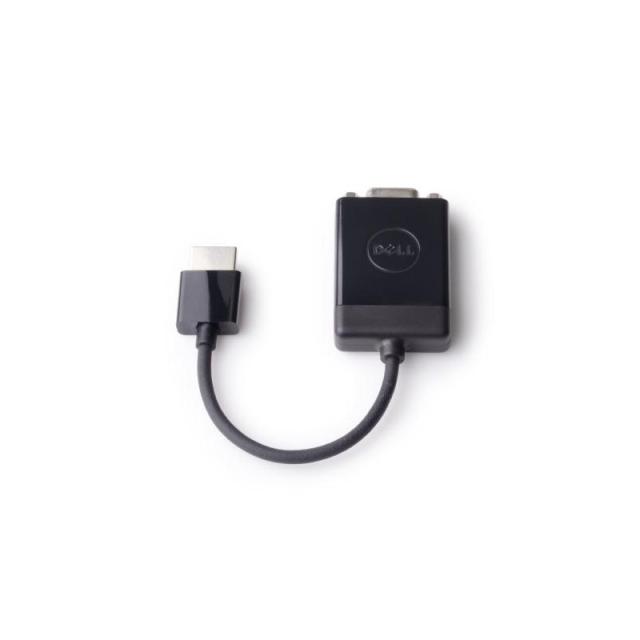 DELL - 492-11682 adaptador de cable de vídeo VGA (D-Sub) HDMI tipo A (Estándar) Negro
