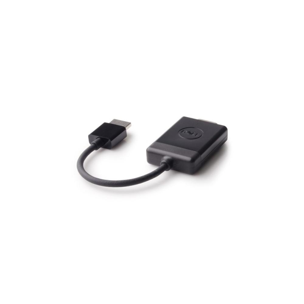 DELL - 492-11682 adaptador de cable de vídeo VGA (D-Sub) HDMI tipo A (Estándar) Negro