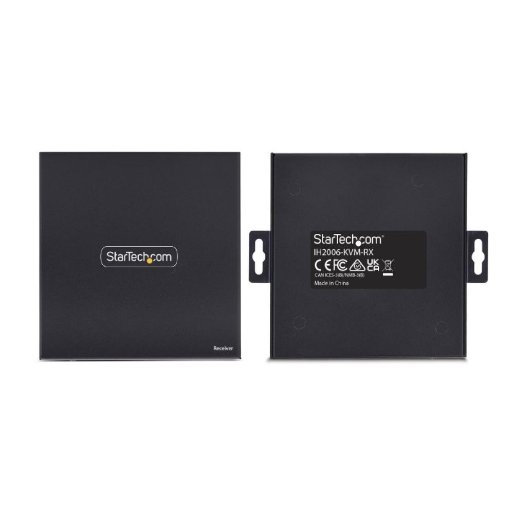 StarTech.com - Receptor KVM HDMI por Redes IP - Serie IH2006 - 4K 60Hz - para Teclado/Vídeo/Ratón - Sin Controladores - Incluye