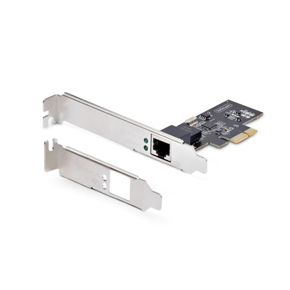 StarTech.com - Tarjeta de Red Ethernet NBASE-T PCI Express de 2,5Gbps - Chipset Intel® I225-V - Tarjeta Adaptador de Red Etherne