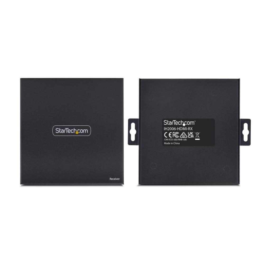 StarTech.com - Receptor HDMI por Redes IP para la Serie IH2006 - 4K 60Hz - AVoIP - Sin Controladores - Incluye Kit de Montaje -