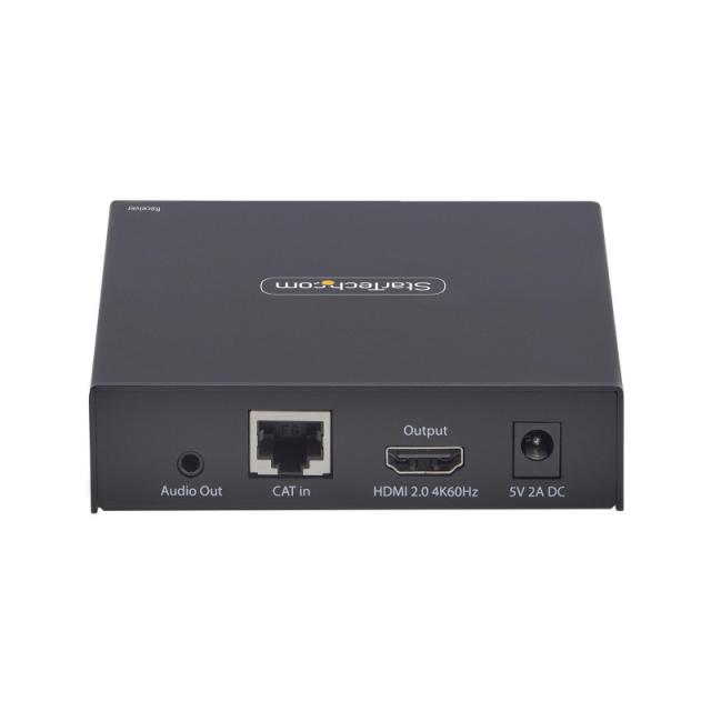 StarTech.com - Receptor HDMI por Redes IP para la Serie IH2006 - 4K 60Hz - AVoIP - Sin Controladores - Incluye Kit de Montaje -