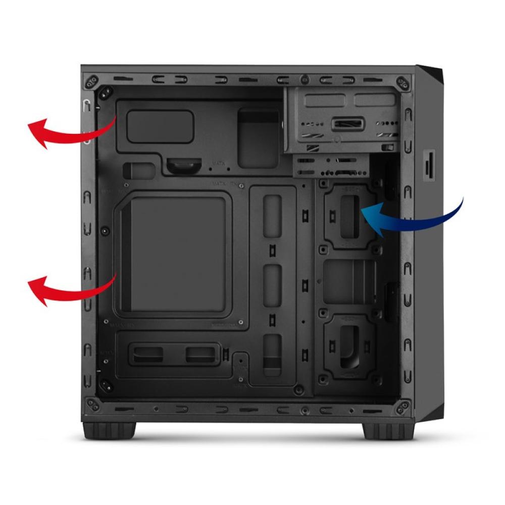 NOX - Coolbay MX2 Mini Tower Negro