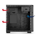 NOX - Coolbay MX2 Mini Tower Negro