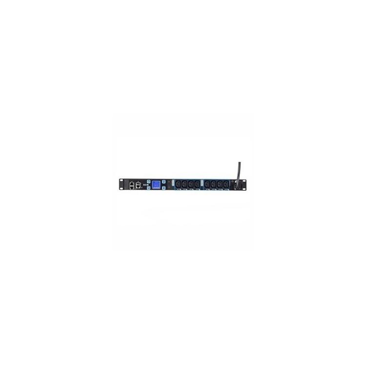 Eaton - EMIH02 unidad de distribución de energía (PDU) 8 salidas AC 1U Negro
