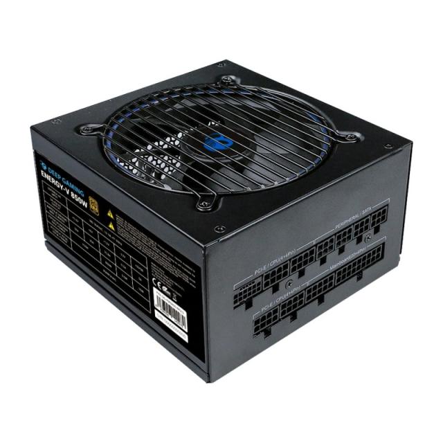 CoolBox - GAMING FUENTE DE ALIMENTACION ATX ENERGY-V 850W 80+ GOLD PCIE 5.1 MODULAR (115V-230V)