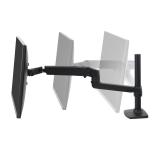 Ergotron - LX Series LX DESK MOUNT LCD MONITOR ARM TALL POLE soporte para monitor 86,4 cm (34") Escritorio Negro