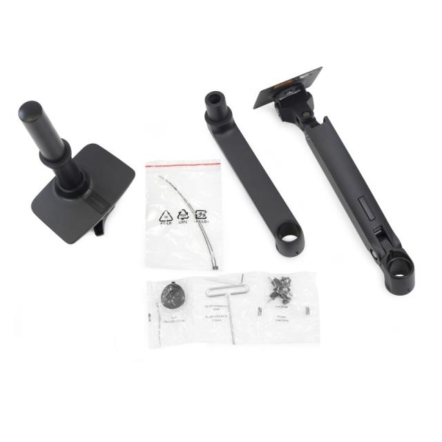 Ergotron - LX Series LX DESK MOUNT LCD MONITOR ARM TALL POLE soporte para monitor 86,4 cm (34") Escritorio Negro