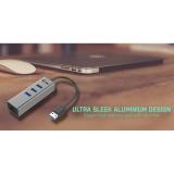 i-tec - Metal USB 3.0 HUB 3 Port + Gigabit Ethernet Adapter
