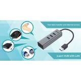 i-tec - Metal USB 3.0 HUB 3 Port + Gigabit Ethernet Adapter